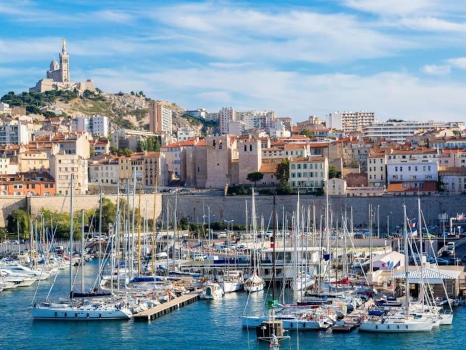 Cosy Pied A Terre Rue Corneille, Coeur Marseille, 4 Pers, 2 Ch Apartment Exterior photo